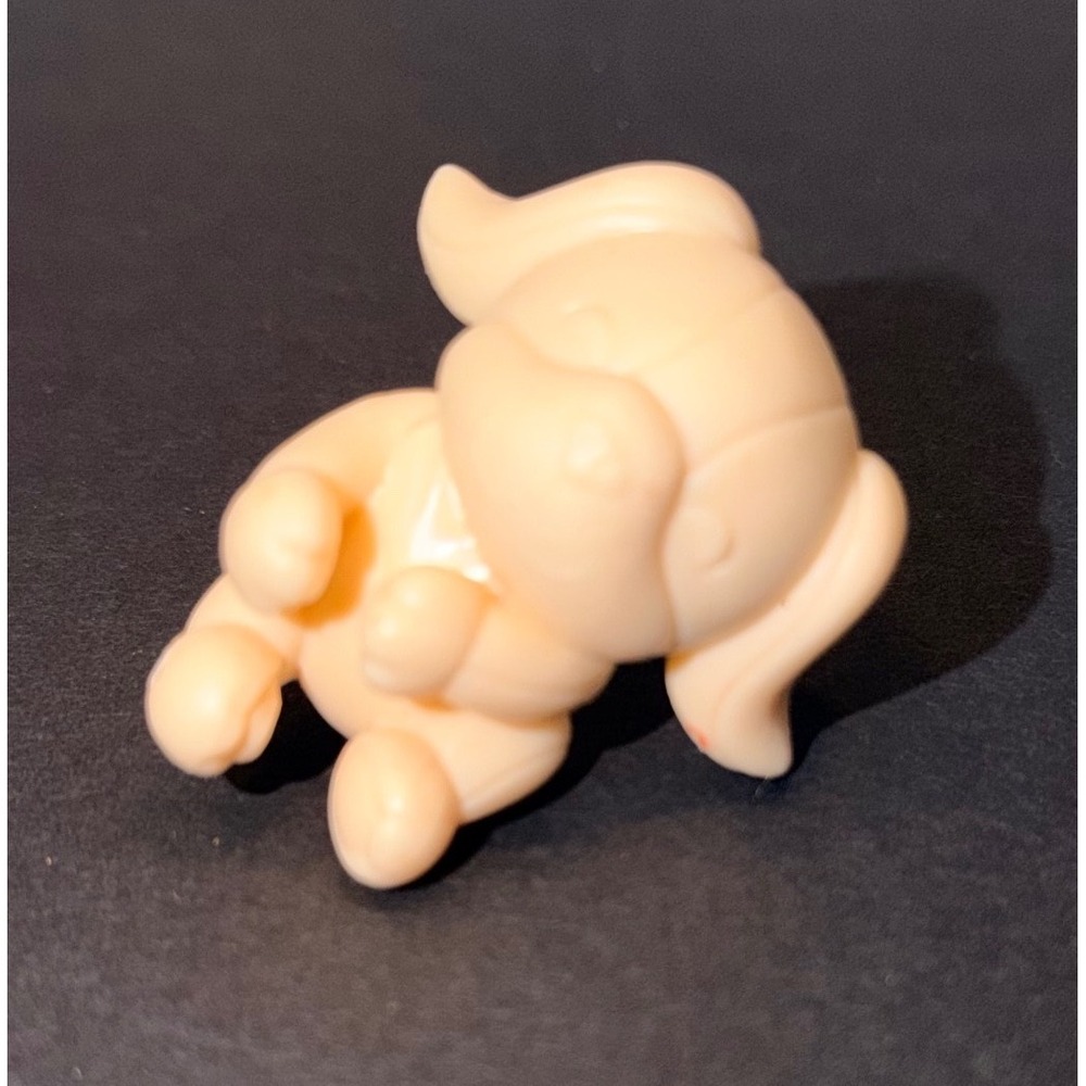 Raising Cane's Chicken Fingers Straw Buddy Puppy Dog Logo Figure Mini Toy
